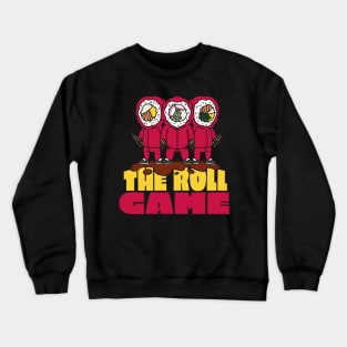 Sushi Roll Game Characters Crewneck Sweatshirt